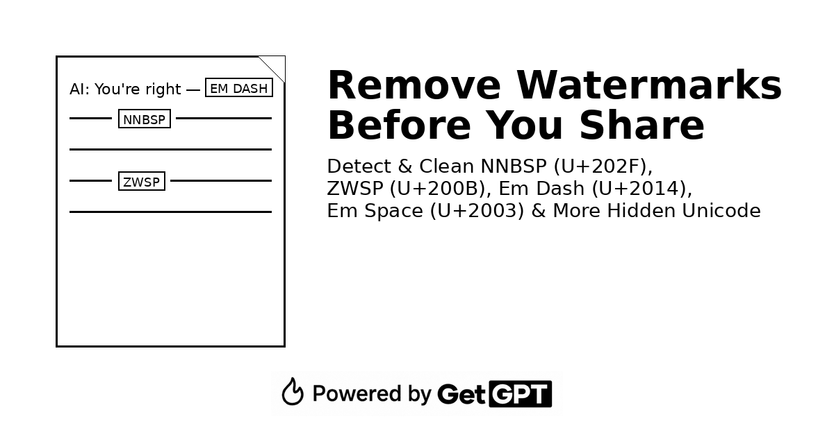 Free Text Watermark Remover ChatGPT Detector No Sign Up